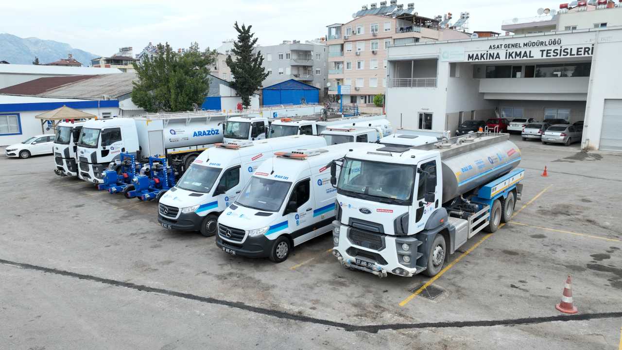 Asat Yeni Araçlarıyla Antalya’ya Hizmet Ediyor 1
