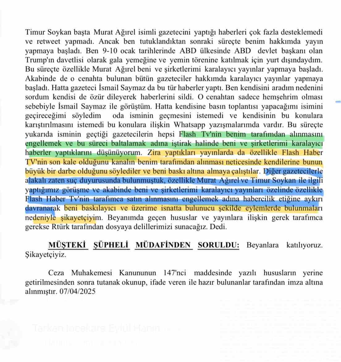 Murat Ağırel’den Gözaltına Alınış Biçimine İsyan 2