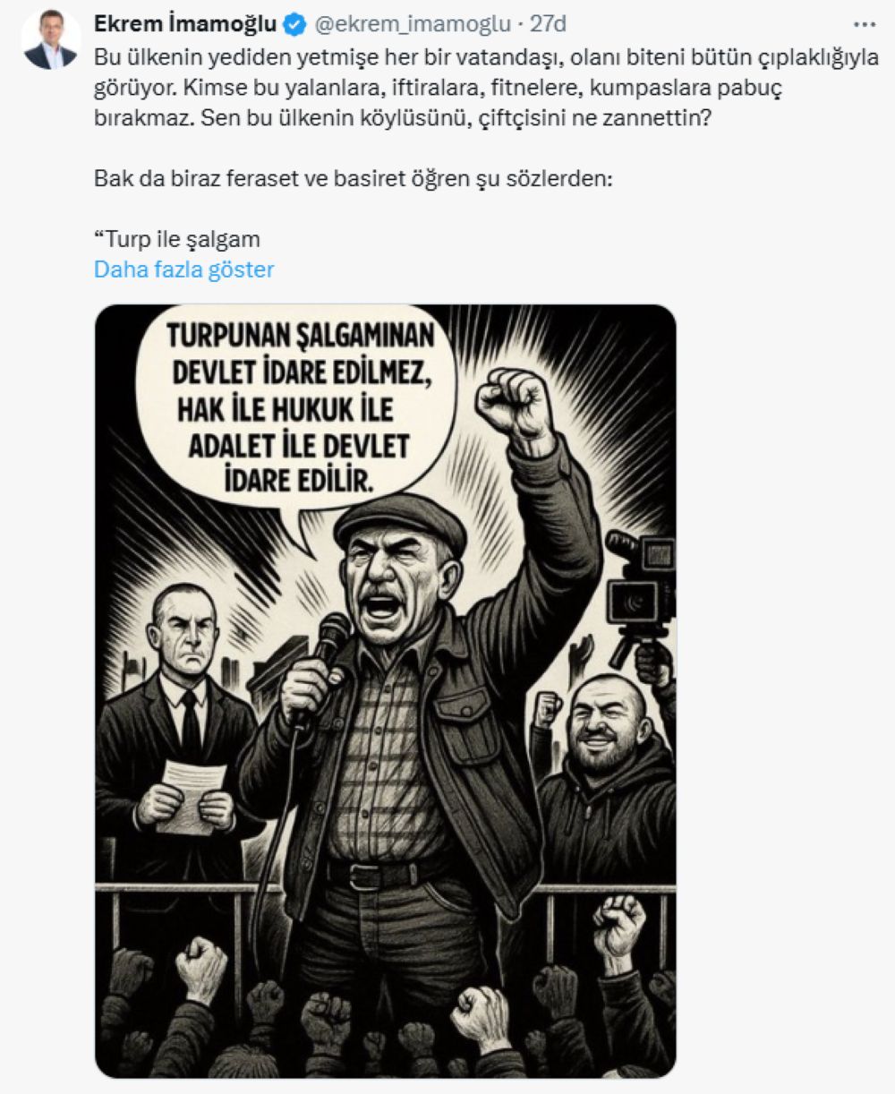 İmamoğlu'ndan Yozgatlı Çiftçiye Destek!
