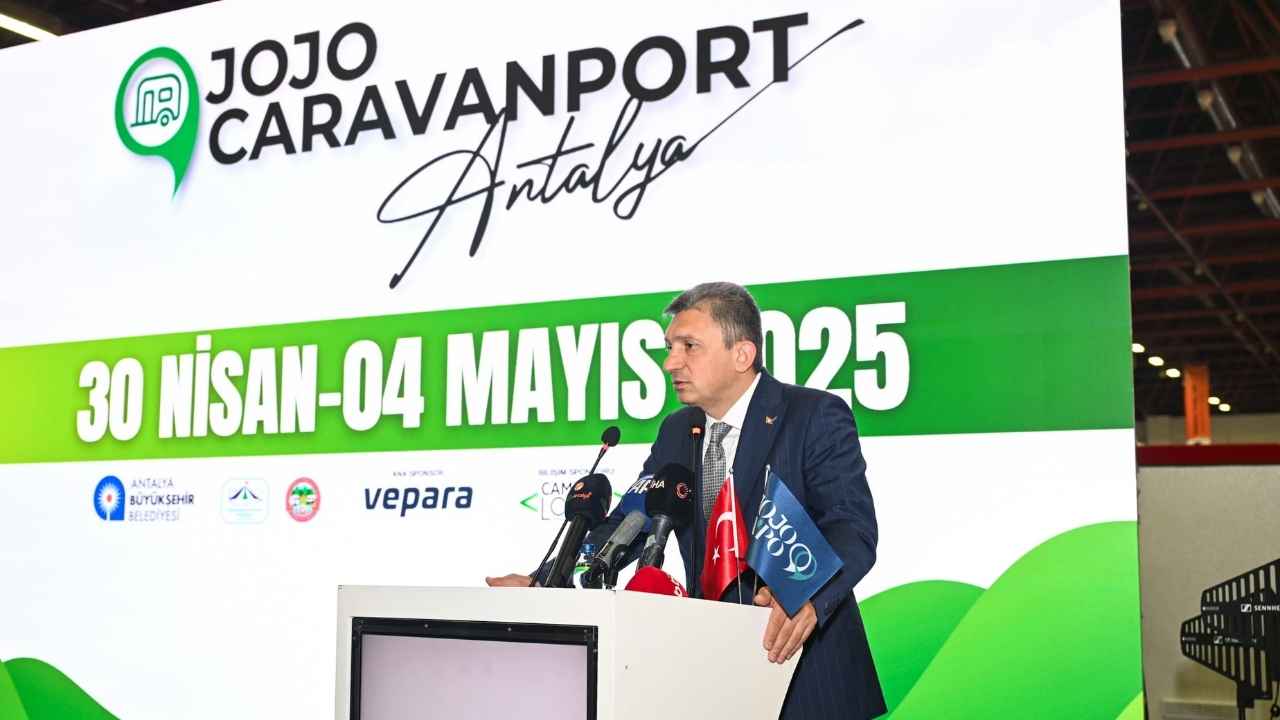 Jojo Caravanport Antalya Fuarı Açıldı! Antalya Karavan Turizminin Lideri Olacak  3