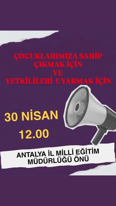 Konyaaltı Anadolu Lisesi Müdüründen Öğrencilere Hakaret Suç Duyurusundan Sonra Eylem 2