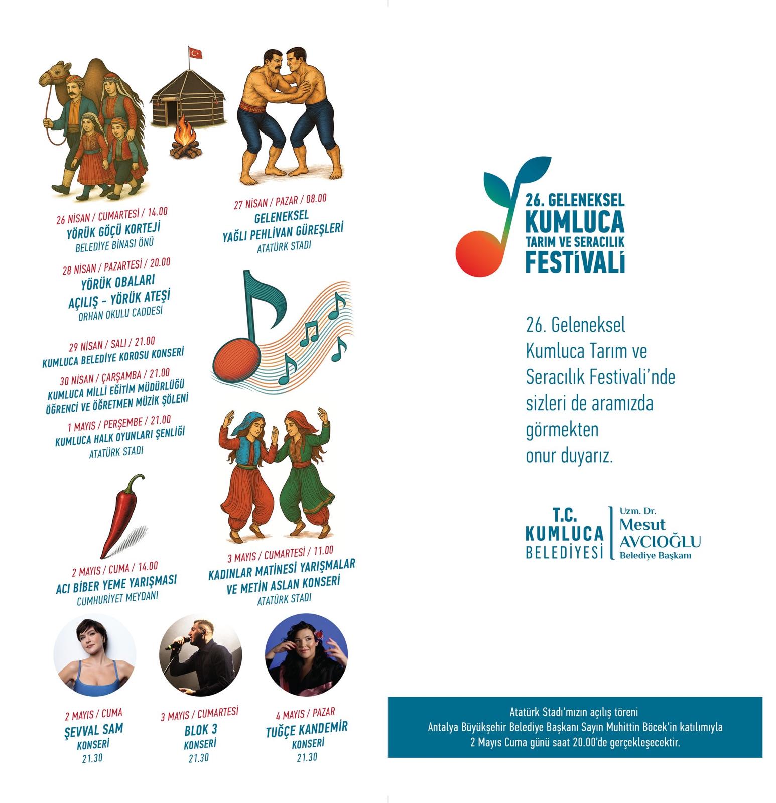 Kumluca Tarım Ve Seracılık Festivali