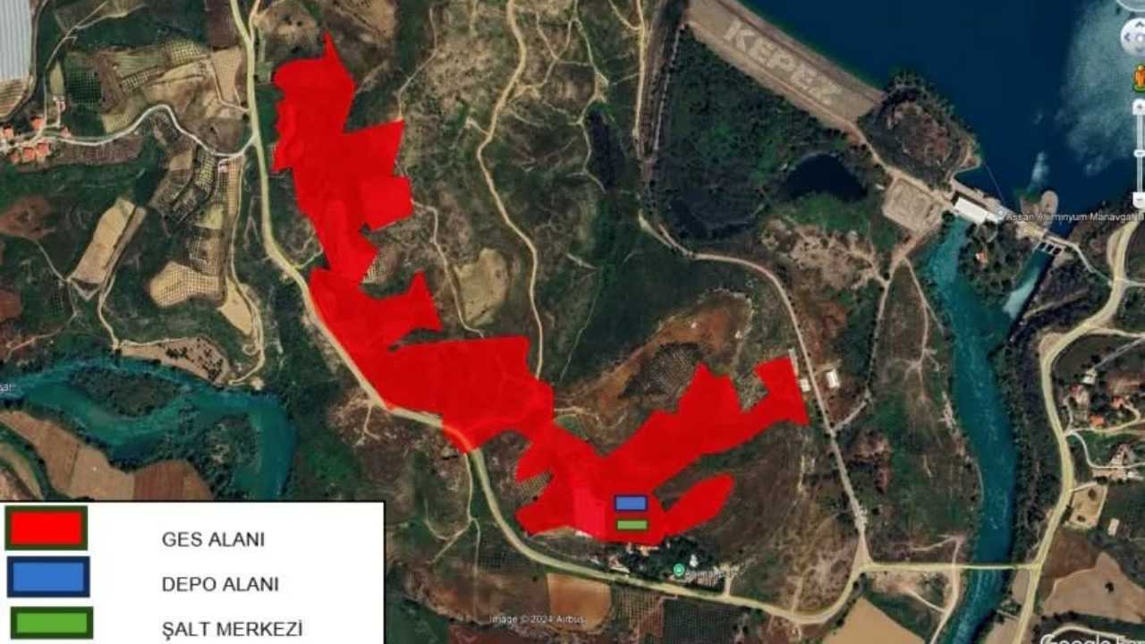 Manavgat Ges'e Topyekün Karşı Projeyi Reddediyoruz 2