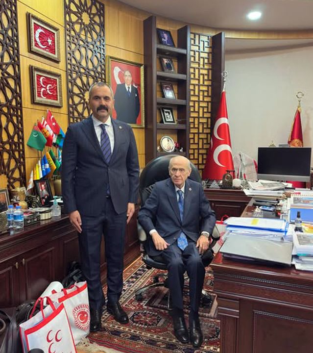 Mhp Antalya Vekili Devlet Bahçeli'yi Ziyaret Etti 2