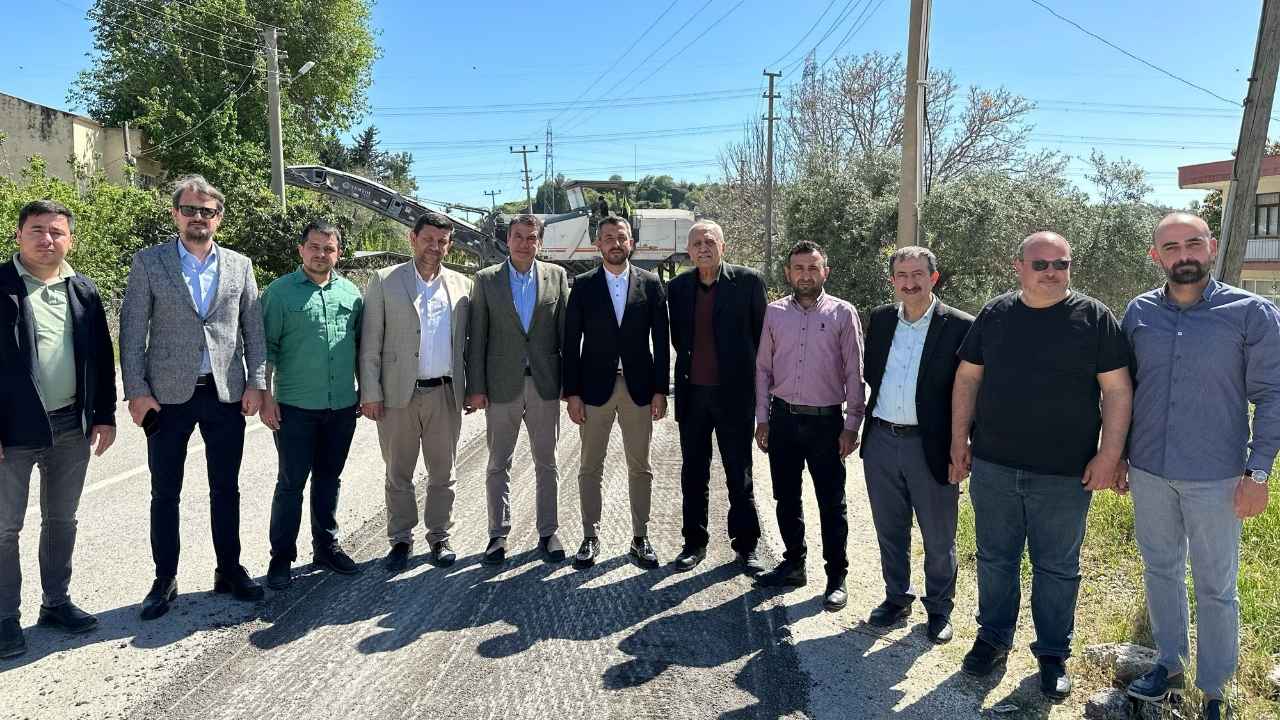 Serik'te Aspendos Yolu Yenileniyor! Çalışmalara Başlandı  2