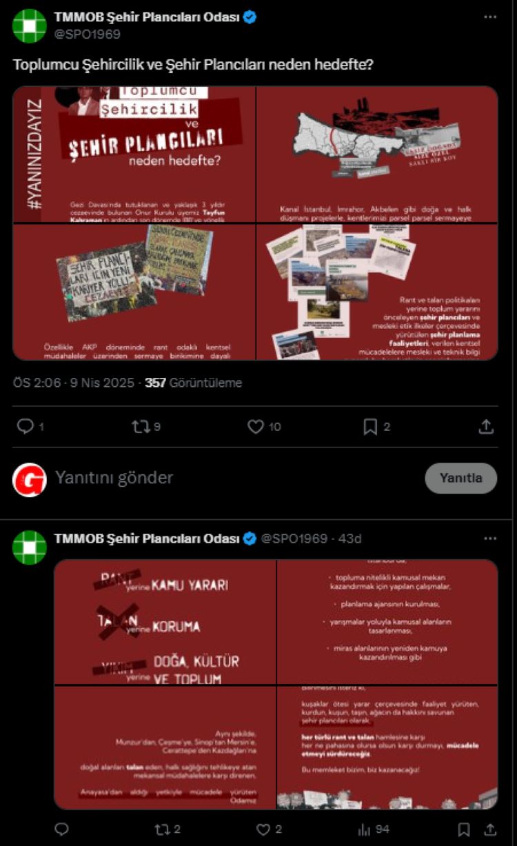 ŞPO'dan Tepki: “Rant Yerine Kamu Yararı Dediğimiz İçin Hedefteyiz”