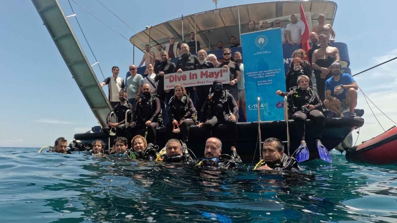 24. Kemer Sualtı Günleri 16 Ülkeden Sualtı Arkeologları Buluştu 2