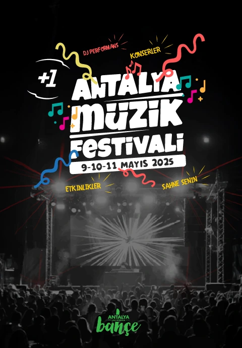 3 Gün Sürecek Antalya Müzik Festivali Başlıyor!1