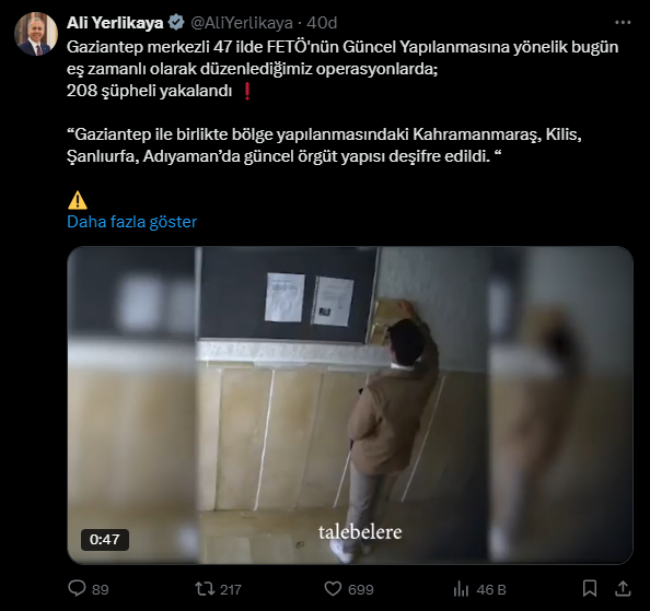 Antalya Dahil 47 İlde F*TÖ Operasyonu! 208 Şüpheli Yakalandı