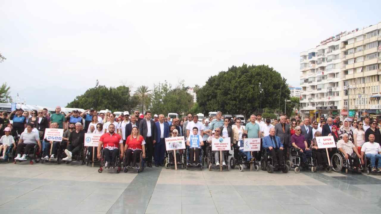 Antalya'da Engelliler Ses Yükseltti 3