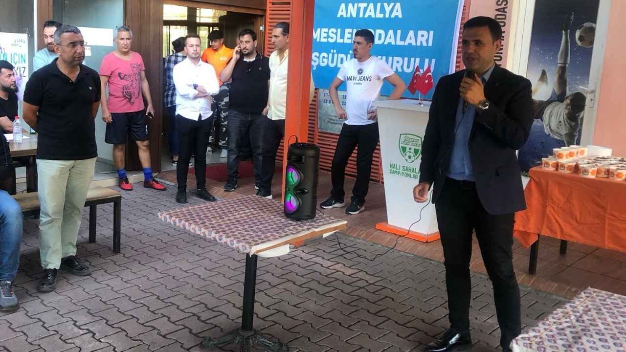 Antalya’da Meslek Odaları Futbol Turnuvası Kubilay Eldemirci Sezonu Başladı 3