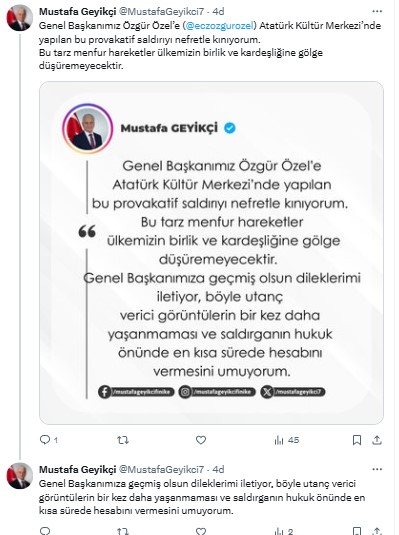 Antalya’dan Özgür Özel’e Saldırıya Büyük Tepki! ‘Sıradan Bir Provokasyon Değil’ 21