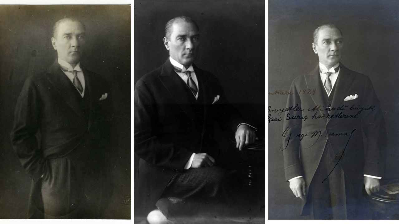 Atatürk'ün Yeni Videosu Ortaya Çıktı! 1927'De Stüdyoda Çekilmiş 2