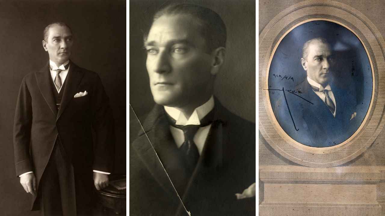 Atatürk'ün Yeni Videosu Ortaya Çıktı! 1927'De Stüdyoda Çekilmiş 3