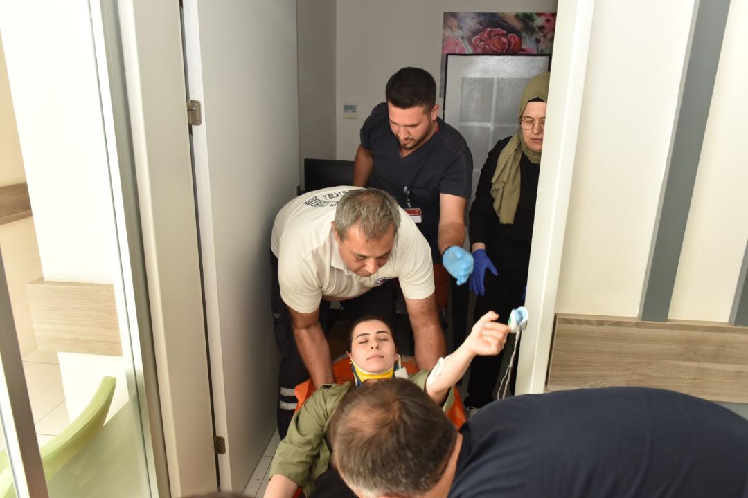 Kepez’de Gerçeği Aratmayacak Tatbikat! 3