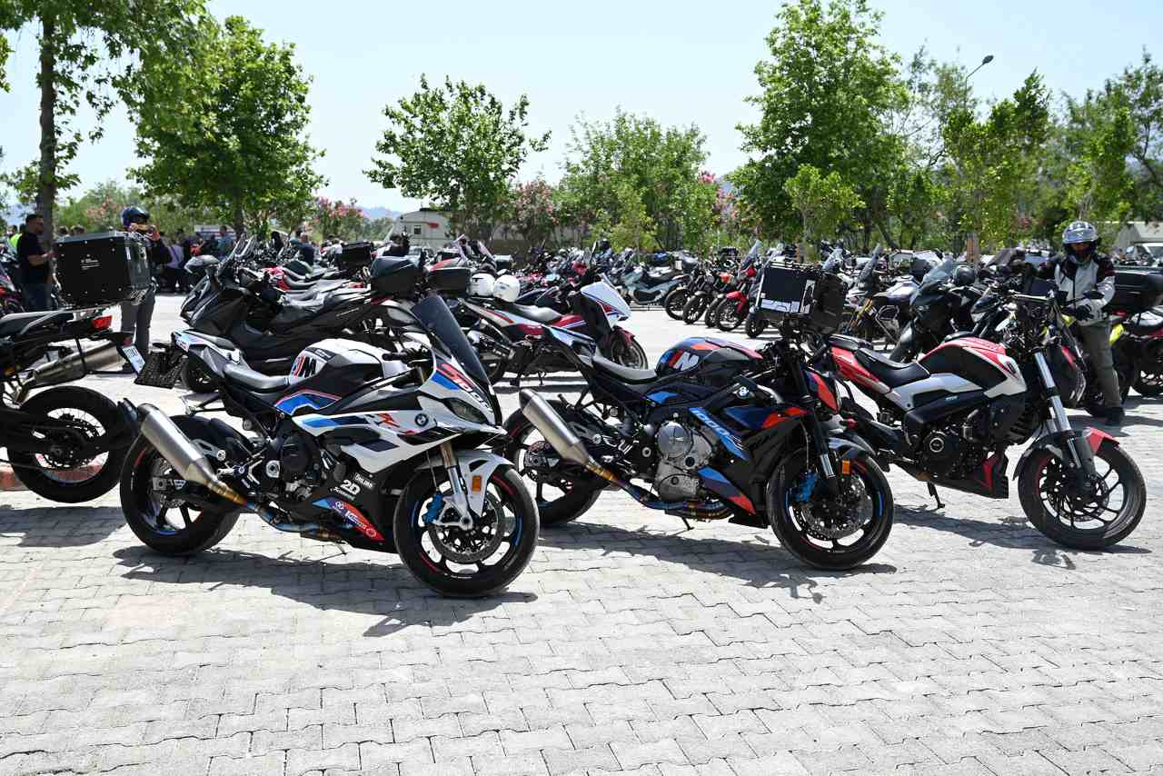 Motosiklet Severler Kemer’de Buluştu 111