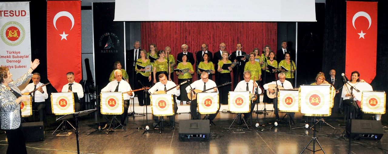 Tesud Türk Halk Müziği Korosu Antalya'da Türkü Ziyafeti Sundu 1