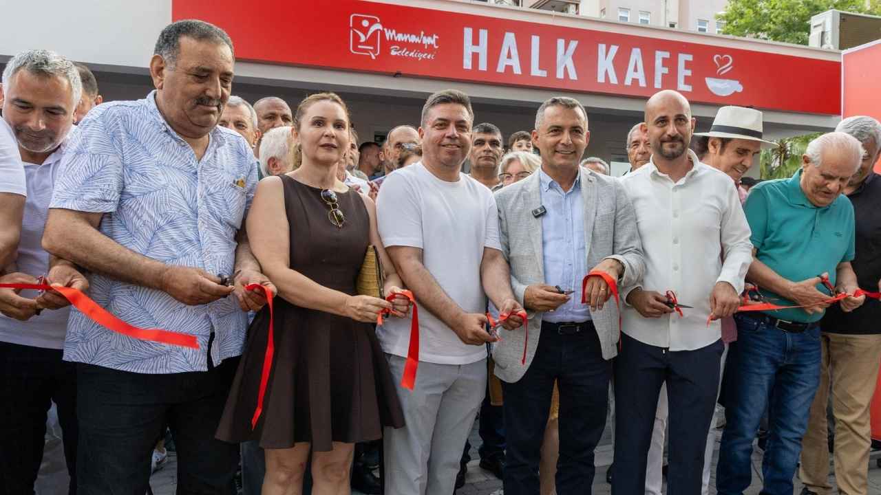 İl Olma Yolundaki Manavgat'ta Halk Kafe Dönemi! İlki Hizmete Açıldı 3