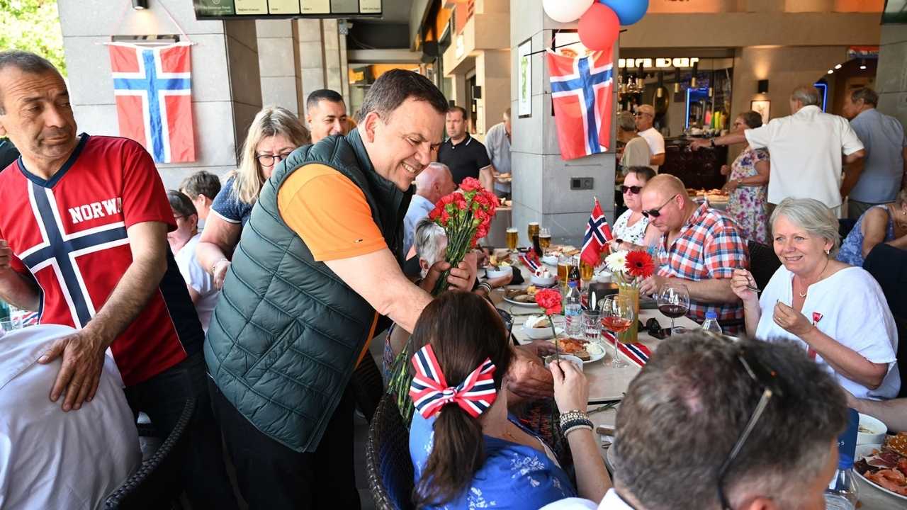 Kemer’de Norveç Anayasa Günü Coşkusu Yaşandı 2