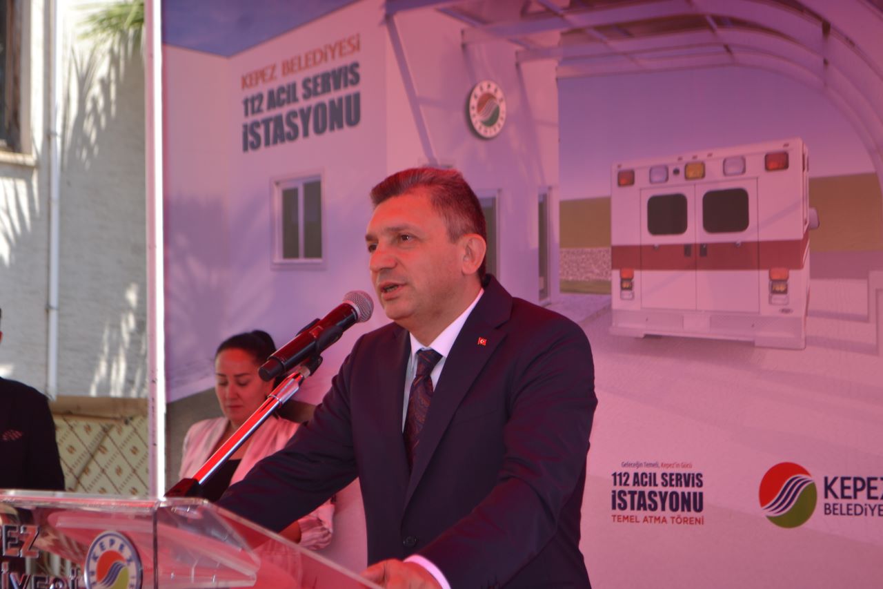 Kepez’de 112 Acil Servis İstasyonu Temeli Atıldı!