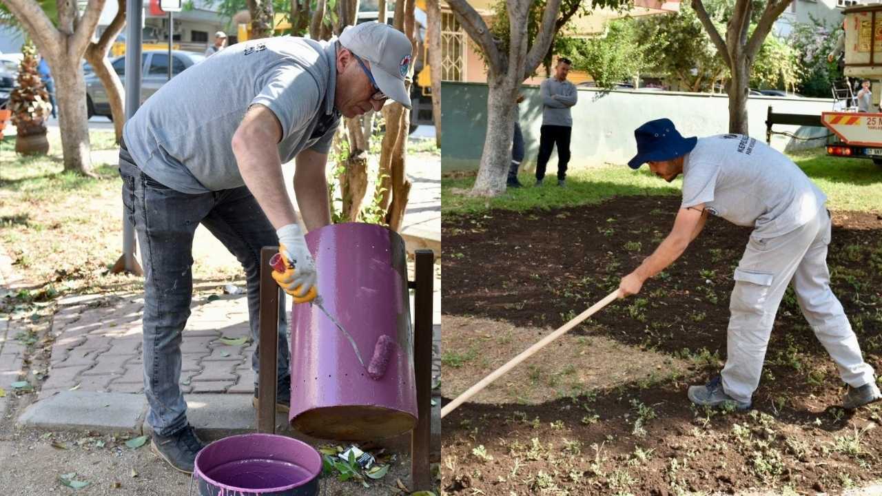 Kepez’de Yükseliş Mahallesi Parkı Baştan Sona Yenilendi 2