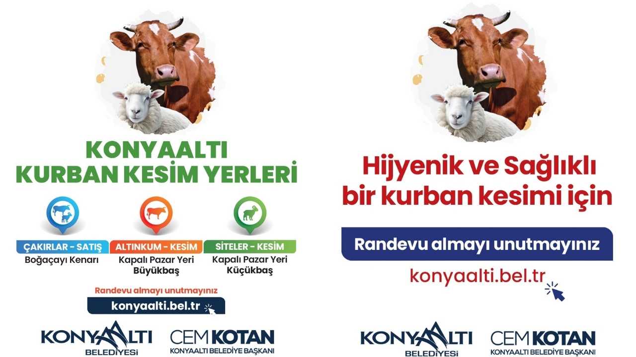 Konyaaltı’nda Ücretsiz Kurban Kesim Hizmeti Verilecek 3