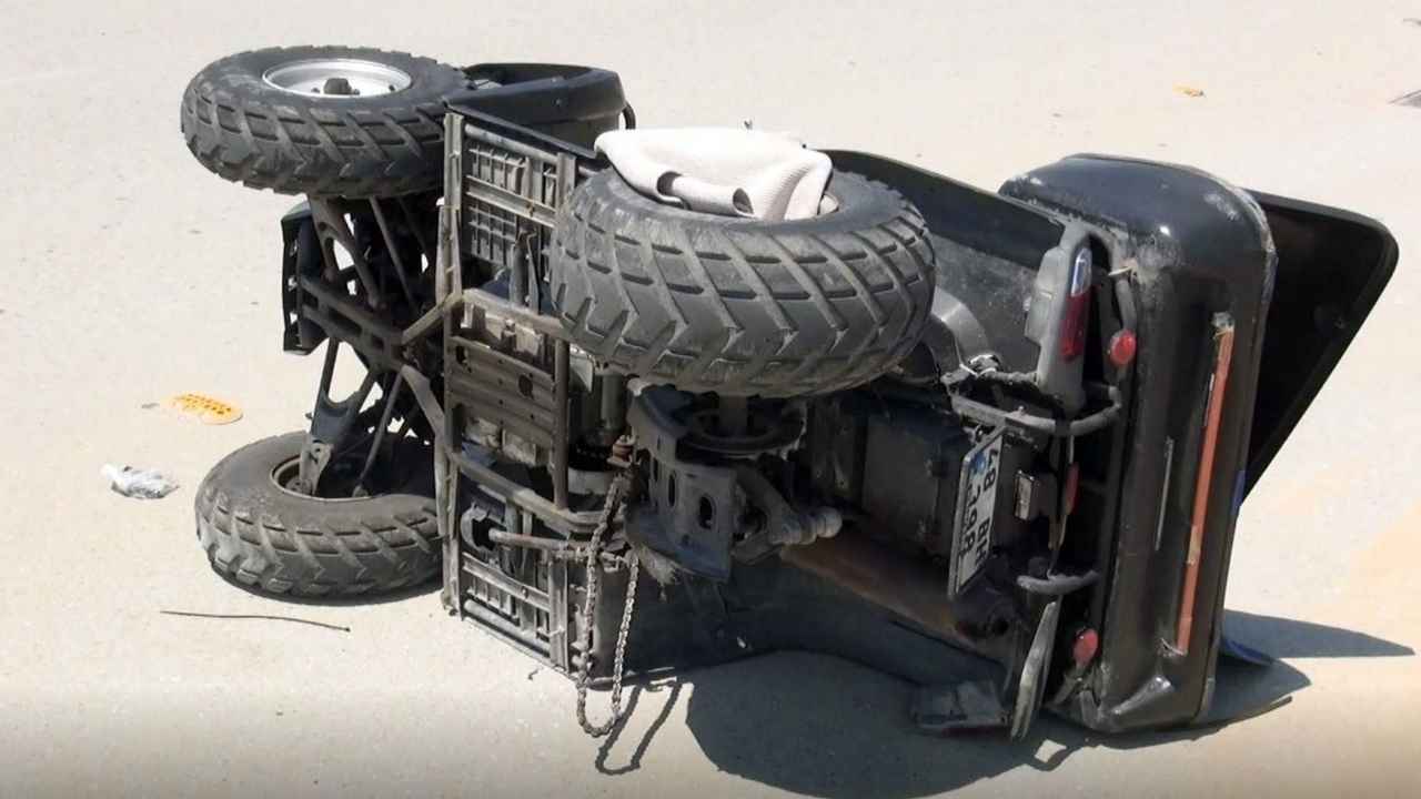 Manavgat'ta Atv Kazası! İkisi De Can Verdi 2