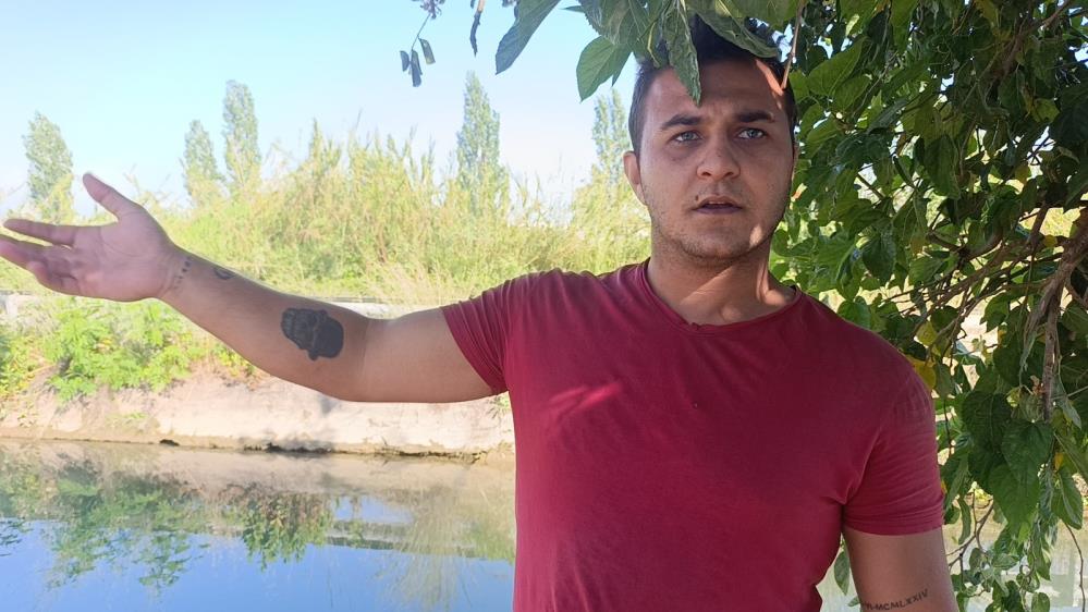 Manavgat’ta Sulama Kanalı Az Daha Can Alıyordu