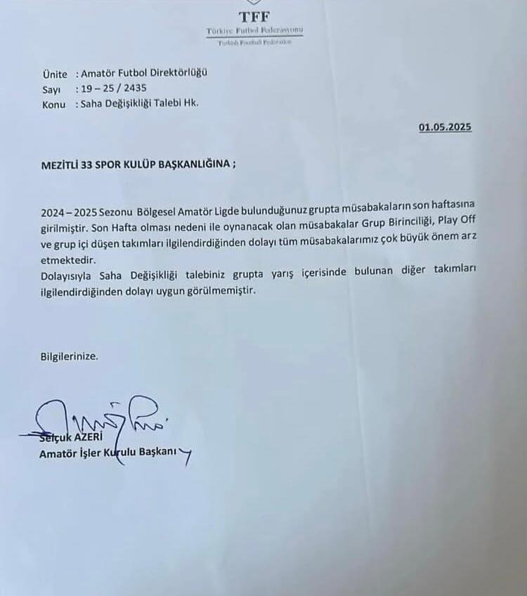 Şampiyonluk Öncesi Saha Krizi1