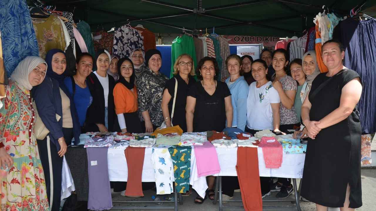 Serik'te Halk Eğitim Kursiyerlerinin Sergisi Açıldı 3
