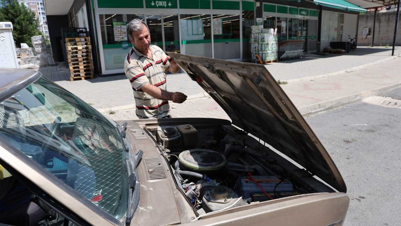 Adana Sıcağına Dayanamadı Aracına Vantilatör Taktırdı 3