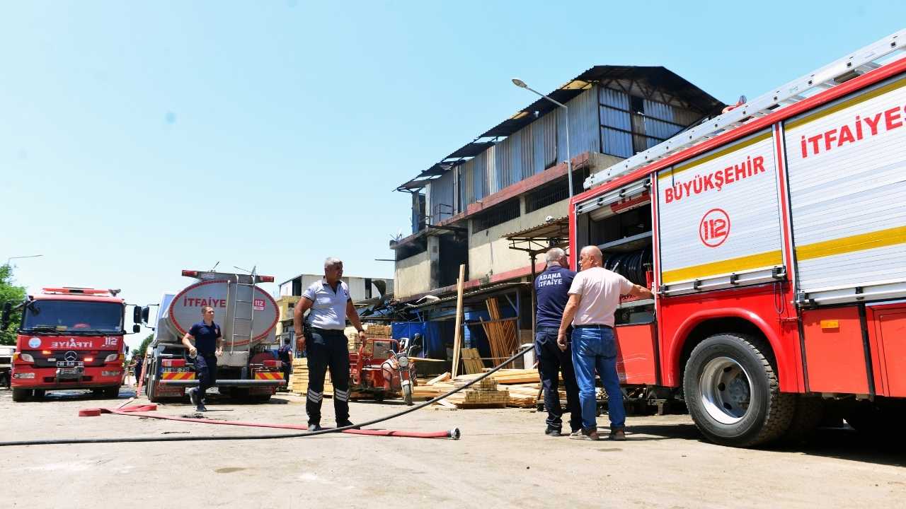 Adana’da Çocuk Oyun Parkı Atölyesinde Patlama 3