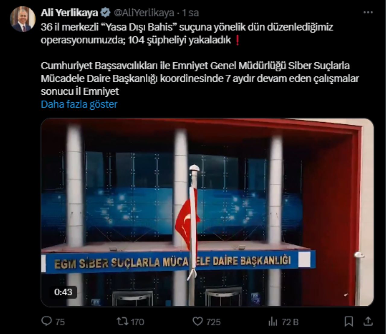 Antalya Dahil 36 İlde Yasa Dışı Bahis Operasyonu!