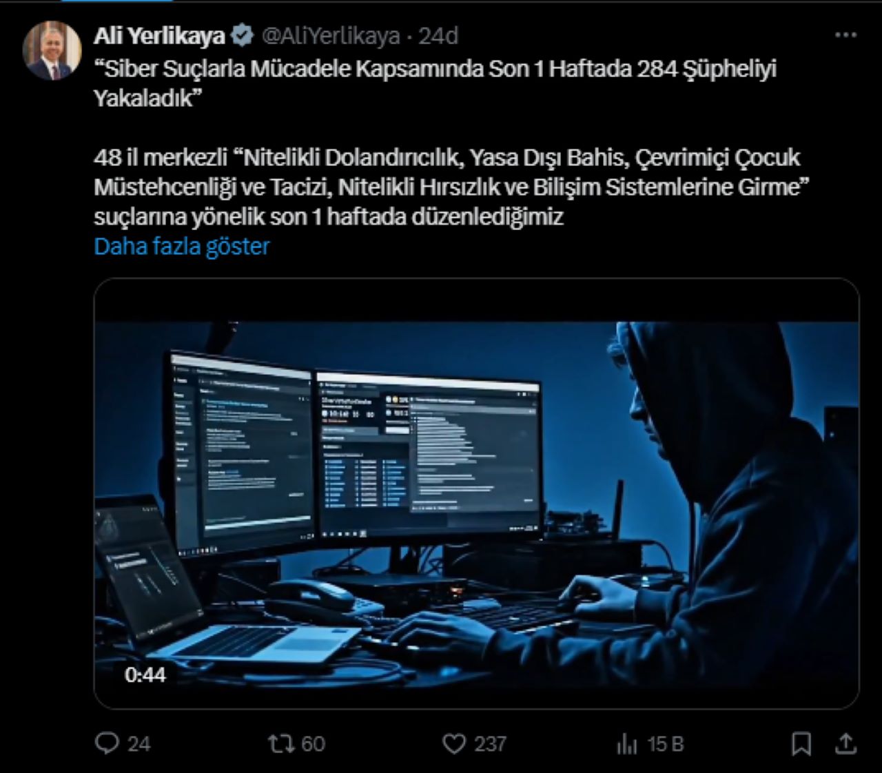 Antalya Dahil 48 İlde Siber Suçlar Operasyonu! 284 Gözaltı