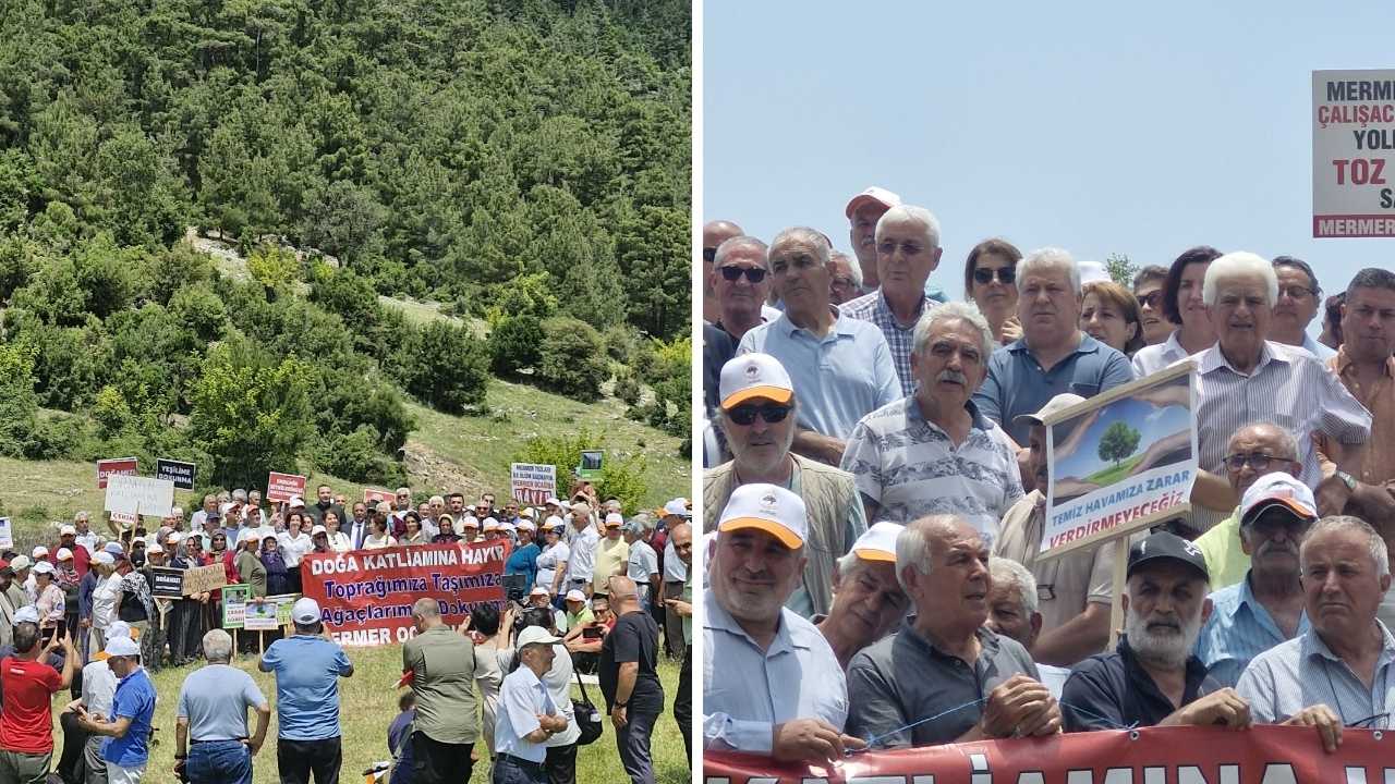 Antalya Gündoğmuş'ta Taş Ocağına Halk Tepkisi 3