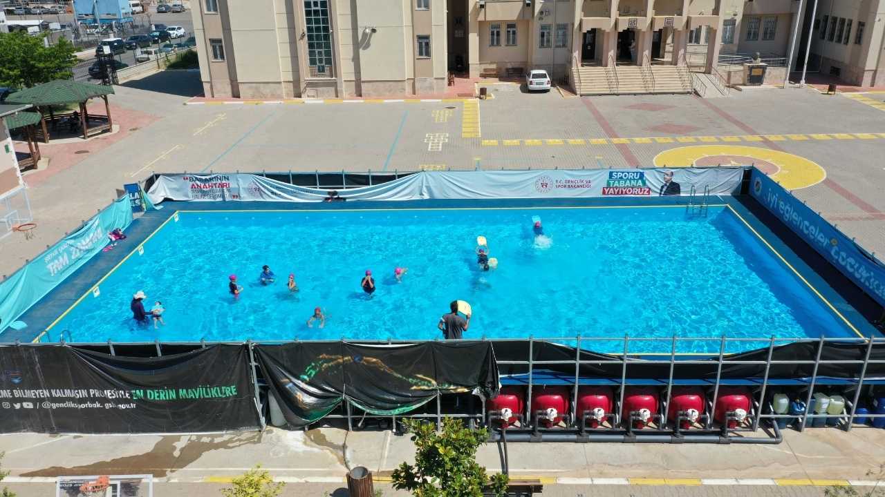 Antalya Kırsalında 14 Bölgeye Portatif Havuz Kuruldu 2