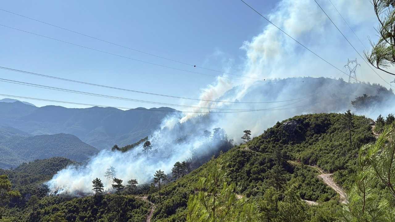 Antalya’da Alanya Ve Aksu Ormanlarında Yangın Alarmı 222