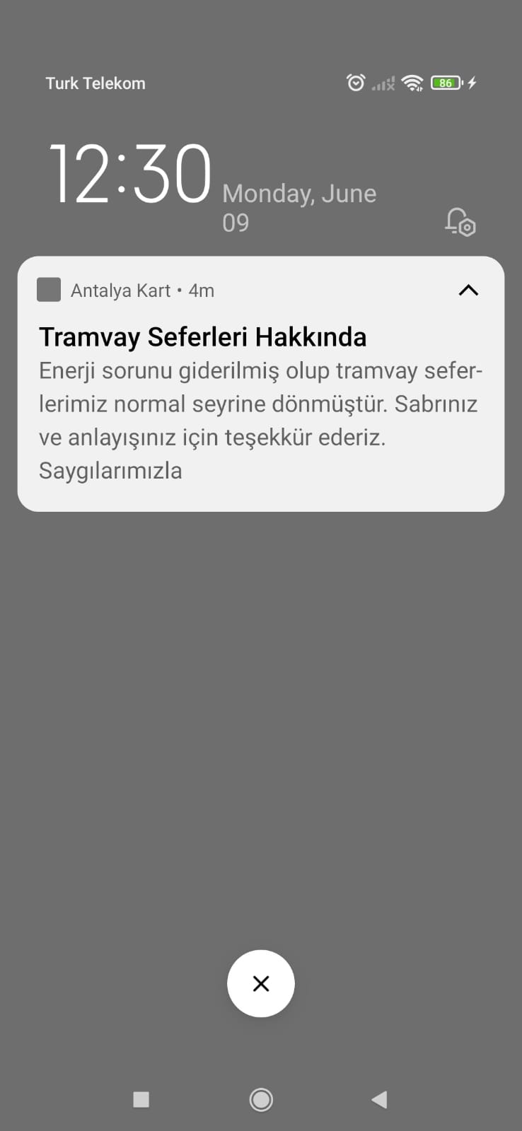 Antalya'da Tramvay Seferleri Durduruldu! Sadece O Hat Çalışıyor 11
