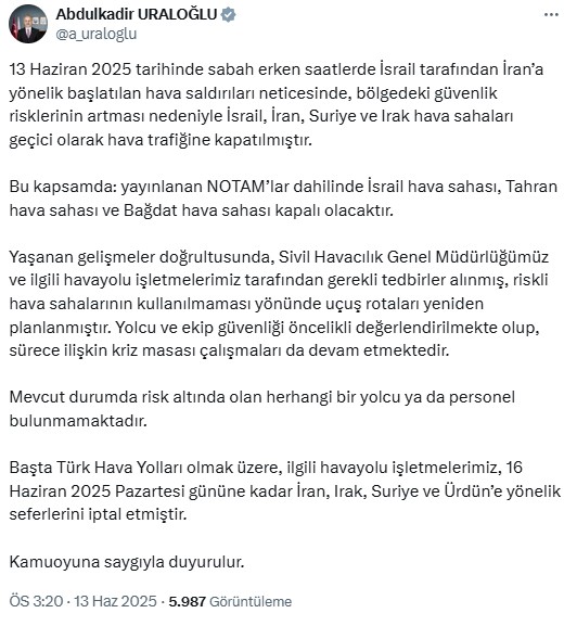 Antalya'dan 4 Ülkeye Uçuşlar 3 Gün Durduruldu! İptal Edilen Seferler 2