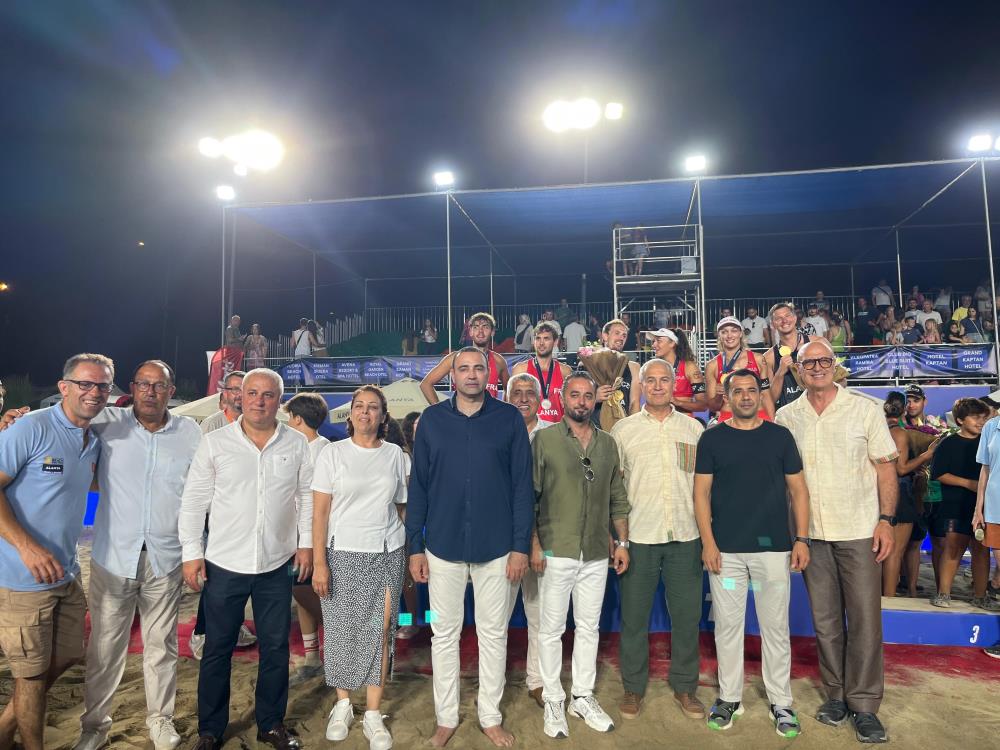 Dünya Plaj Voleybolu Pro Tur Alanya Etabı Sona Erdi