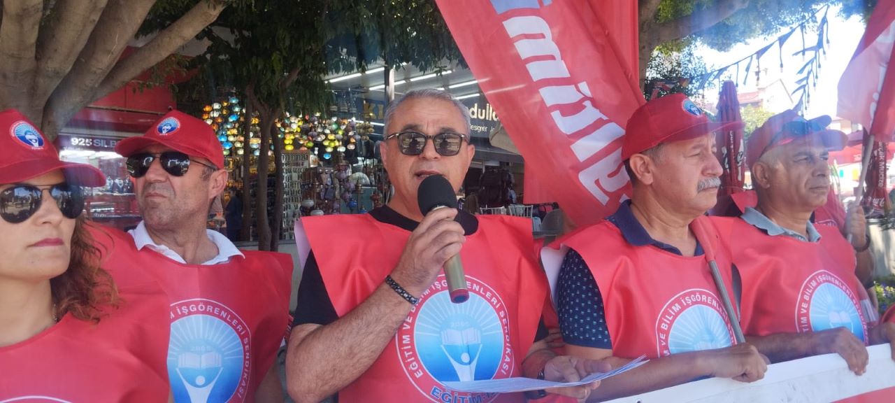 Eğitim-İş Antalya'dan Bakan Tekin'e Tepki