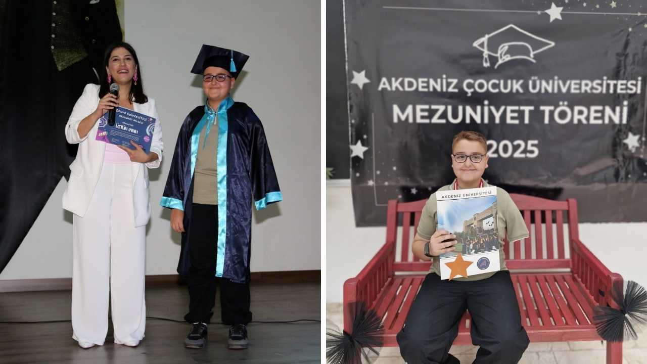 Enkazda 19 Saat Kalan Üstün Antalya'da Çocuk Üniversitesi'ni Bitirdi! Hayali Pilotluk  3