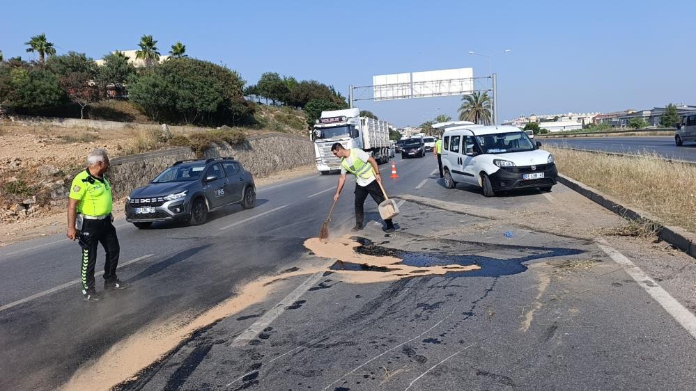 Antalya Alanya D 400 Karayolunda Zincirleme Kaza 2