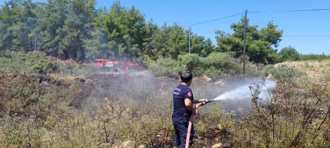 Antalya Güne Yangınla Uyanmıştı 2
