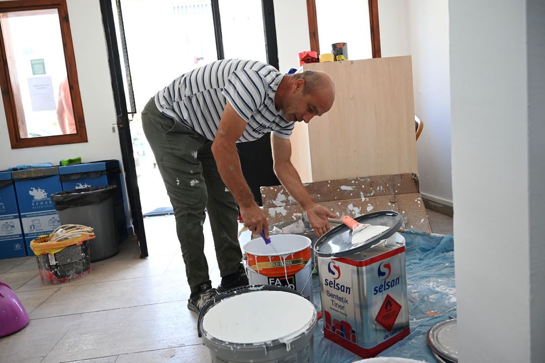 Kemer’de Ücretsiz Kurs Binası Baştan Sona Yenileniyor 1