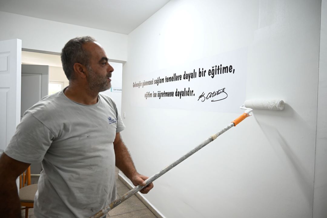 Kemer’de Ücretsiz Kurs Binası Baştan Sona Yenileniyor 2