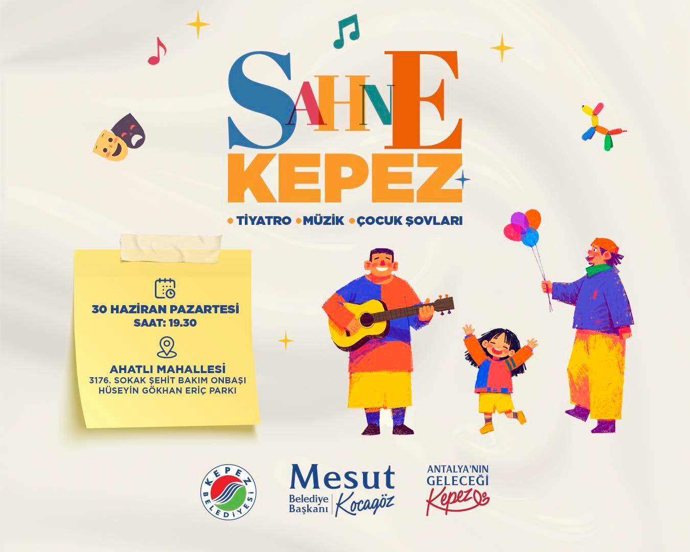 Kepez’de Yaz Akşamları Renklenecek