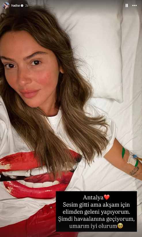 Hadise Antalya Konseri Öncesi Kötü Haberi Verdi12