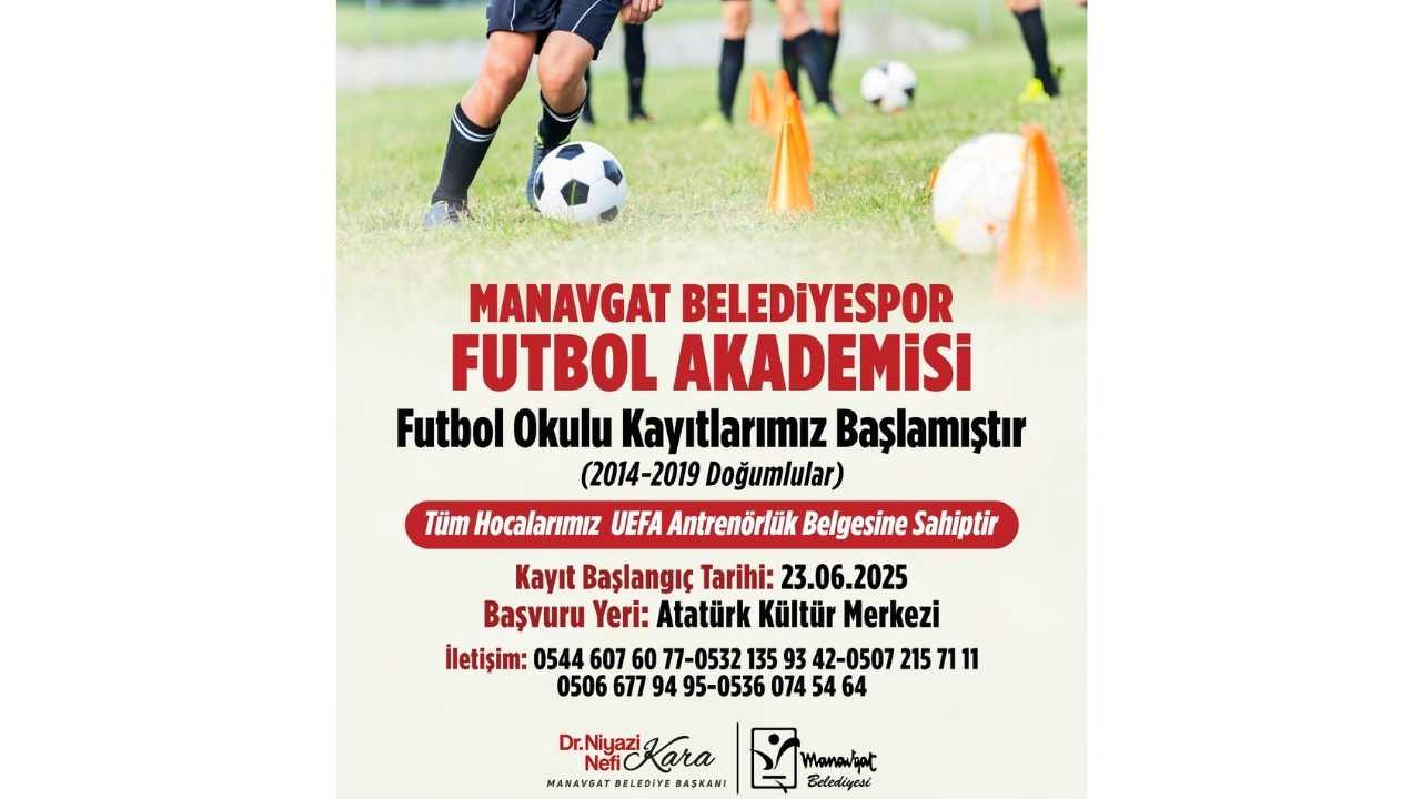 Manavgat Belediyespor Futbol Akademisi Başvuruları Başlıyor2