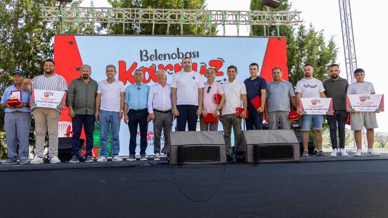 Manavgat’ta Belenobası Karpuzu Şenlikle Ses Getirdi4